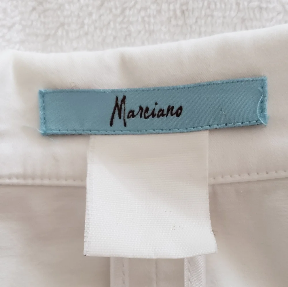Marciano White Blazer 3/4 Sleeves Size S